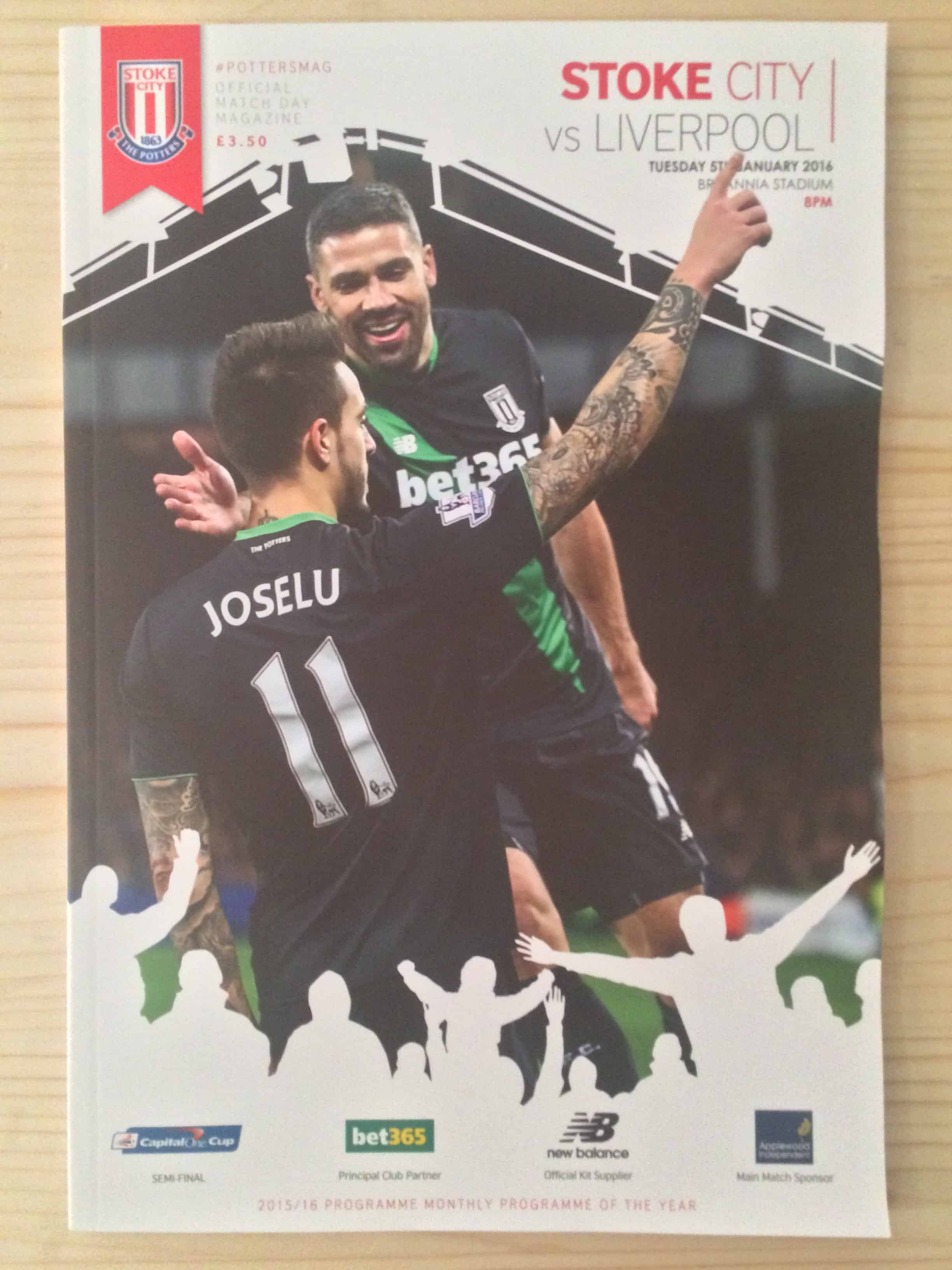 Stoke City FC v Liverpool FC